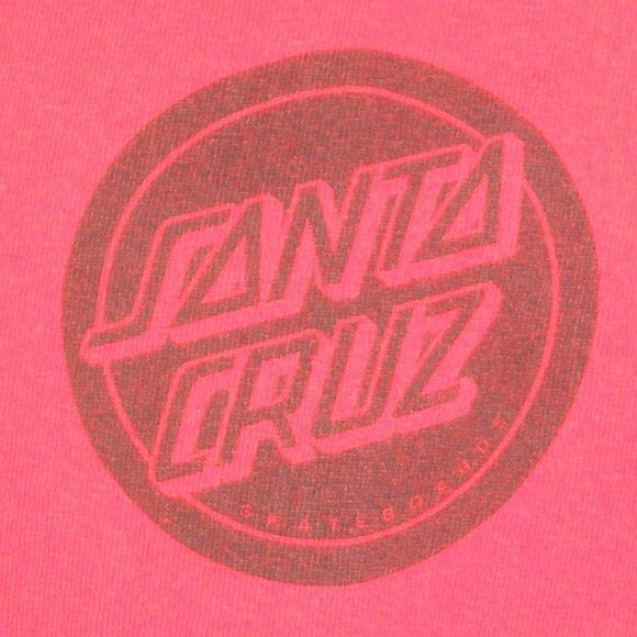 SANTA CRUZ Skateboards Tshirt, M, True Red, Logo, Short sleeves, Minimalist - Picture 4 of 8